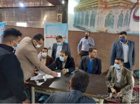 گزارش تصویری برگزاری میز خدمت شهرداری و شورای اسلامی شهر اهواز