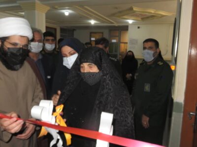 افتتاح بخش سونوگرافی در درمانگاه سپاه شفا گتوند