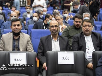 حضور مدیرعامل مناطق نفتخیز جنوب و مدیران ارشد در نمایشگاه صنعت نفت تهران