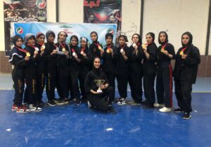 دختران پرافتخار کنگ فو کار اهوازی بر بام قهرمانی استان خوزستان