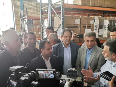 بزرگترین انبار مکانیزه کشور در برای اولین بار در خوزستان افتتاح شد