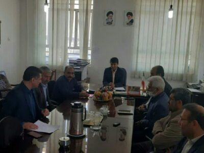 برگزاری جلسه کمیسیون نظارت در شهرستان ایذه