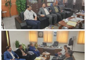 دیدار مسئول دفتر نماینده مردم شادگان و مدیر کل صمت خوزستان برای بررسی مشکلات تولید در این شهرستان