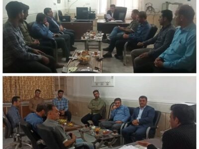 برگزاری جلسه کمیسیون نظارت بر سازمان های صنفی شهرستان هفتکل