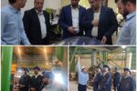 ادامه بازدید های مدیر کل صمت خوزستان از واحدهای تولیدی این بار از شرکت فولاد خرمشهر